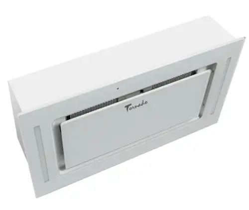 Hota incorporabila Tornado Modul Sensor 1200 (70), 1 Motor Turbo, 3 Viteze, 1200 m3/h, Filtru anti-grasimi, Clasa C, 70 cm (Alb)