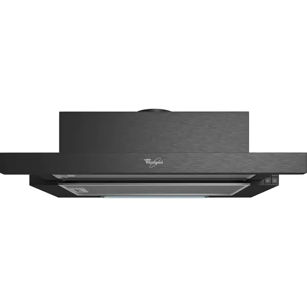 Hota telescopica Whirlpool AKR 749/1 NB, 336 mc/h, 1 motor, Iluminare LED, Negru