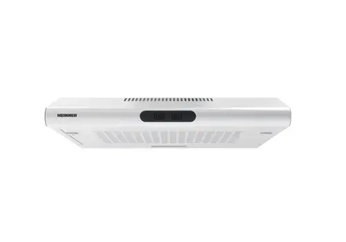 Hota traditionala HEINNER CH-MD200WH, 38 W, 200 m3/h, 2 trepte putere, Filtru de grasime (Alb)