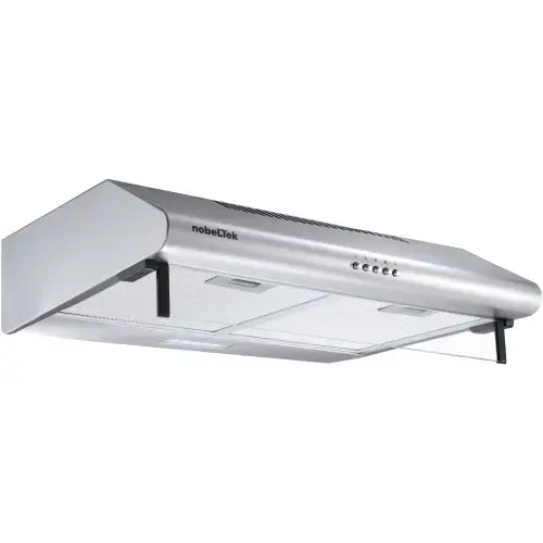 Hota traditionala NobelTek NHO-CL60F49X, Putere de absorbtie 400 mc/h, Iluminare LED, 60 cm (Inox)