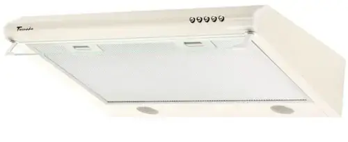 Hota traditionala Tornado Bona 20 (50), 2 Motoare, 560 m3/h, Filtru anti-grasimi, Clasa D, 50 cm (Bej)