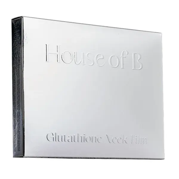 House of B - Glutathione Anti-Wrinkle Neck Mask, 1 Box, 5 pieces