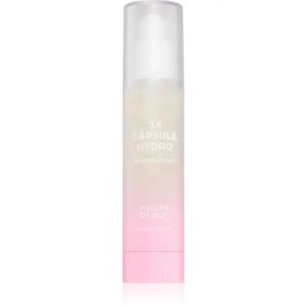House of Hur 3X Capsule Hydro Booster Cream Primer hidratant pentru strălucirea și netezirea pielii 50 ml