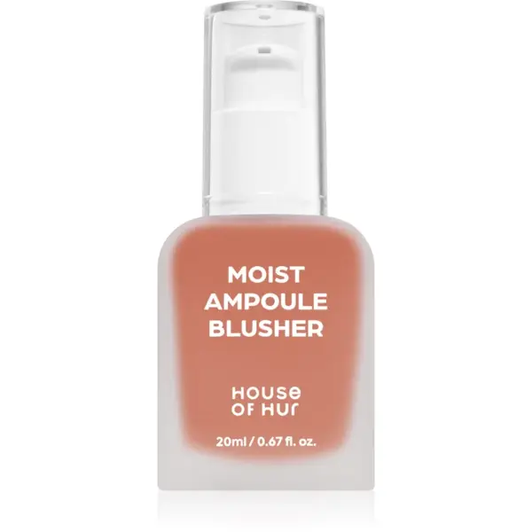 House of Hur Moist Ampoule Blusher fard de obraz lichid culoare 01 Nude Beige 20 ml
