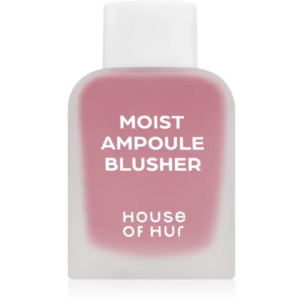 House of Hur Moist Ampoule Blusher fard de obraz lichid mini culoare 04 Lavender Flush 10 ml