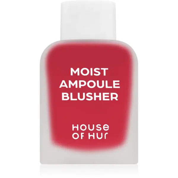 House of Hur Moist Ampoule Blusher fard de obraz lichid mini culoare 09 Ruby Red 10 ml