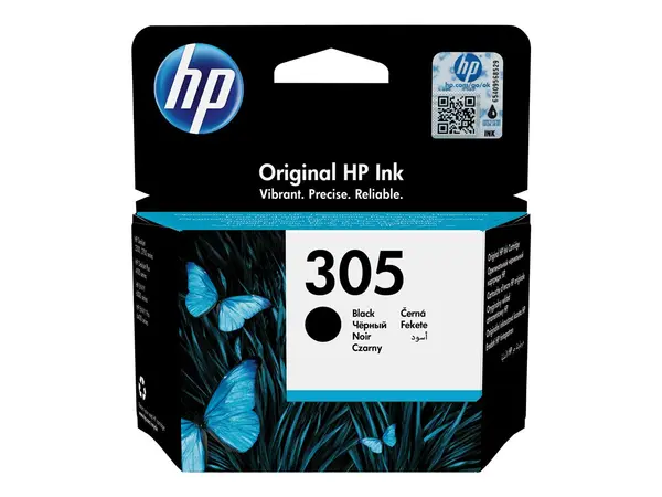 HP 305 Black - Cartus Cerneala Original HP 3YM61AE UUS, 2 ml, 120 pagini