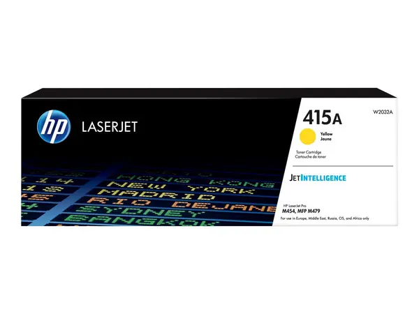 HP 415A Yellow - Toner Original LaserJet W2032A, 2100 pagini
