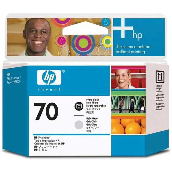 HP Cap de printare HP C9407A Negru/Gri Deschis