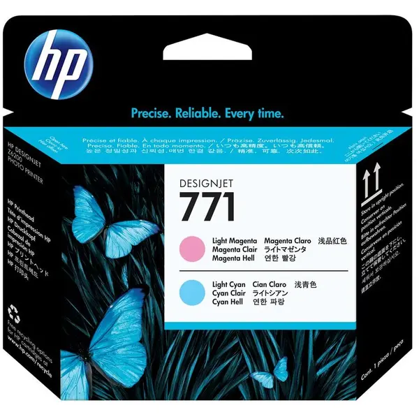 HP Cap de printare HP CE019A Light Magenta, Light Cyan