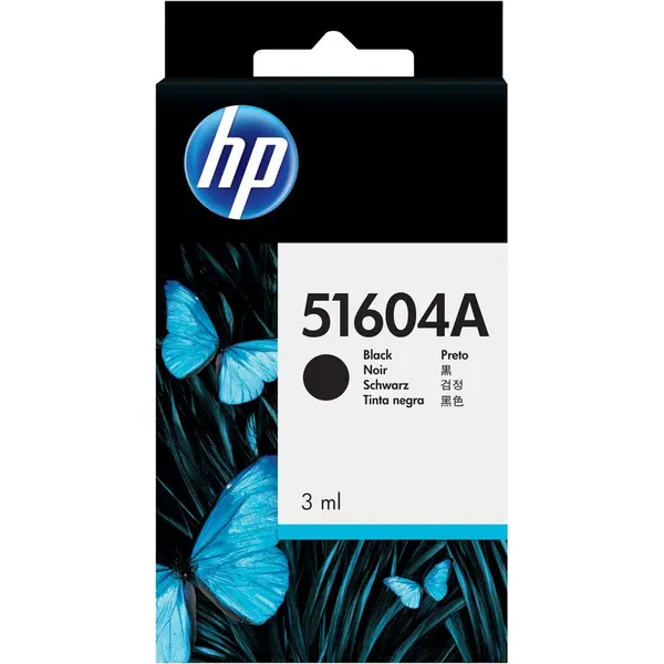 HP CARTUS BLACK 51604A 3ML ORIGINAL HP THINKJET