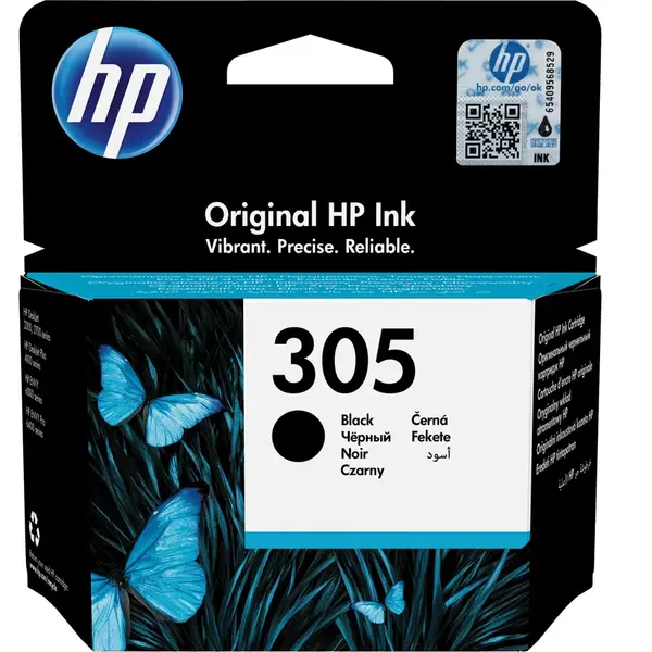 HP Cartus cerneala HP 305, Negru