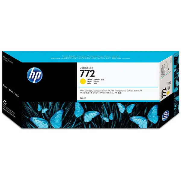 HP Cartus cerneala HP 772, Galben
