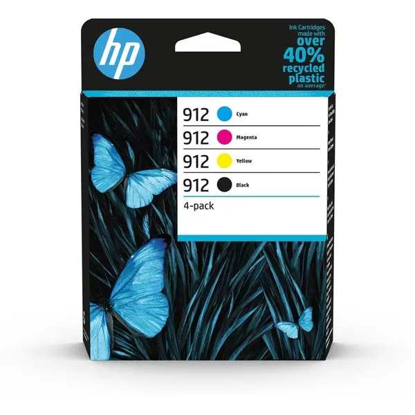 HP Cartus cerneala HP 912 Negru/Tri-Color Negru, Cyan, Magenta, Galben