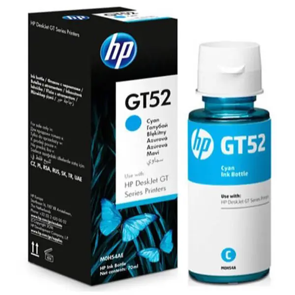 HP CARTUS CYAN NR.GT52 M0H54AE 8K ORIGINAL HP DESKJET GT 5810