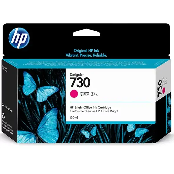 HP CARTUS MAGENTA NR.730 P2V63A 130ML ORIGINAL HP DESIGNJET T1700