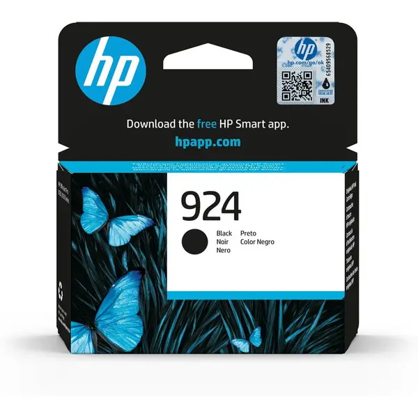 HP Cartus original HP 924 , Negru