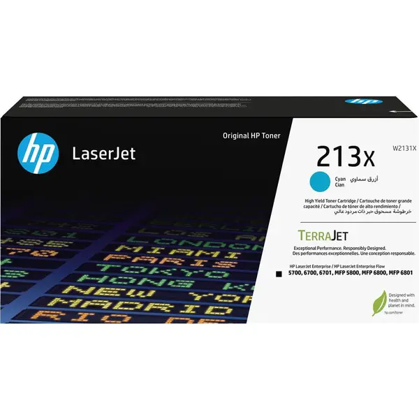 HP Cartus Toner HP 213X, Cyan