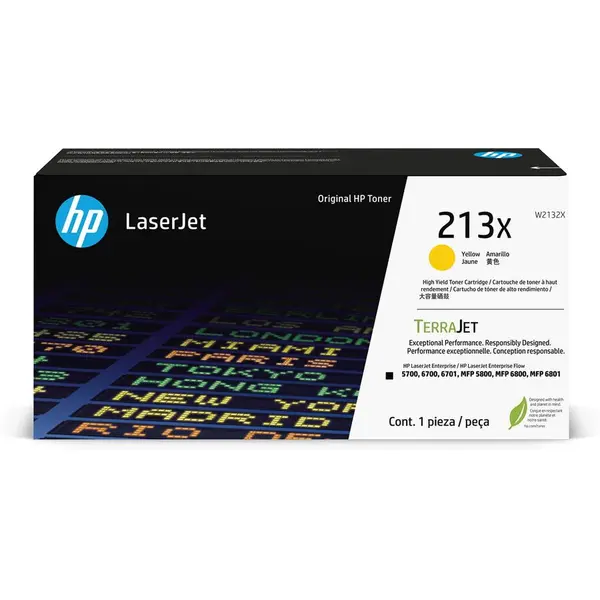 HP Cartus Toner HP 213X, Galben