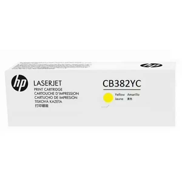 HP CARTUS TONER SBD YELLOW CB382YC 31K SN ORIGINAL HP LASERJET CP6015N