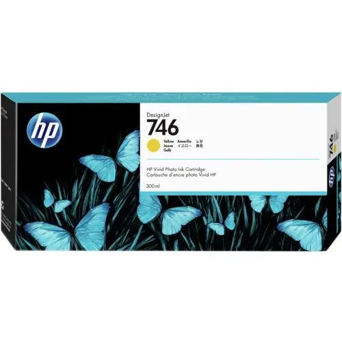 HP CARTUS YELLOW NR.746 P2V79A 300ML ORIGINAL HP DESIGNJET Z6 A1 24
