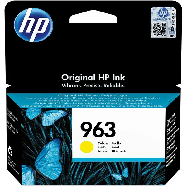 HP CARTUS YELLOW NR.963 3JA25AE ORIGINAL HP OFFICEJET PRO 9010