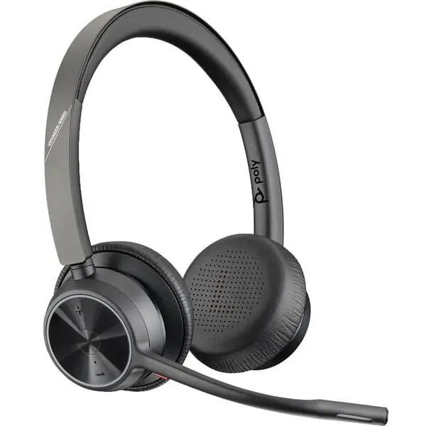 HP Casti Wireless HP Voyager 4320, Over the ear, Bluetooth, Pentru Adulti, Negru