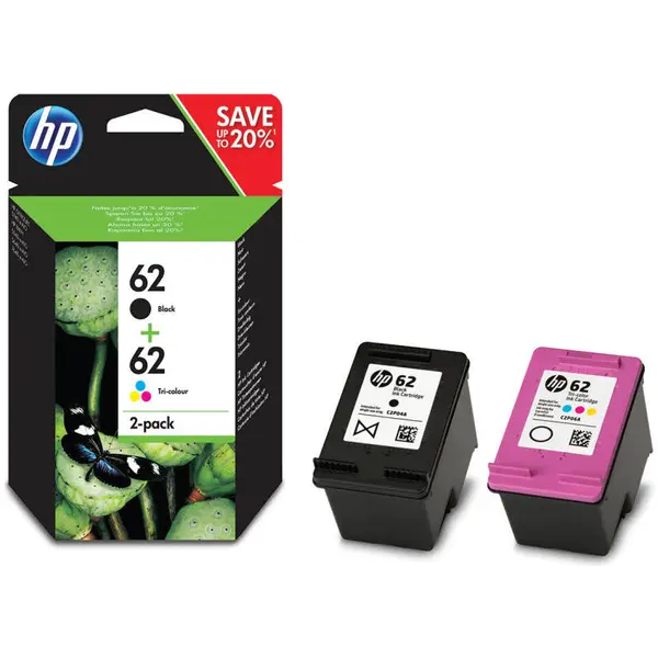 HP COMBO PACK NR.62 N9J71AE BK+COLOR ORIGINAL HP ENVY 5640 AIO