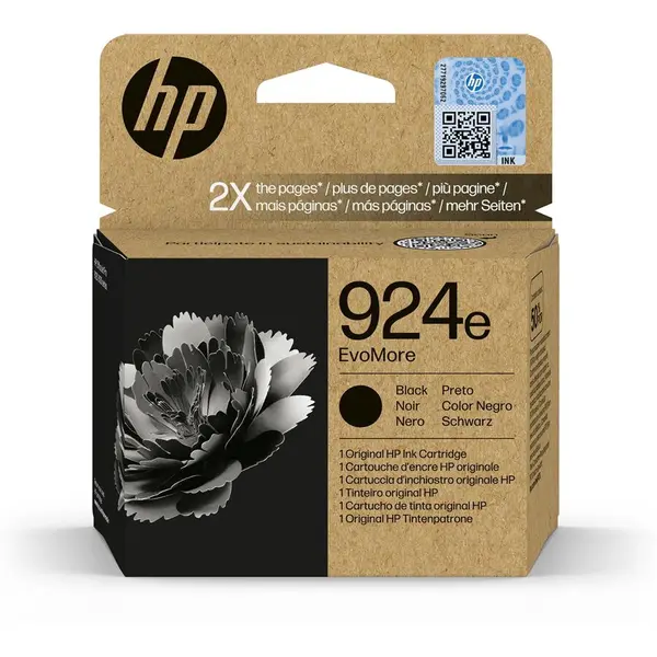 HP HP 924e EvoMore Black Original Ink Cartridge