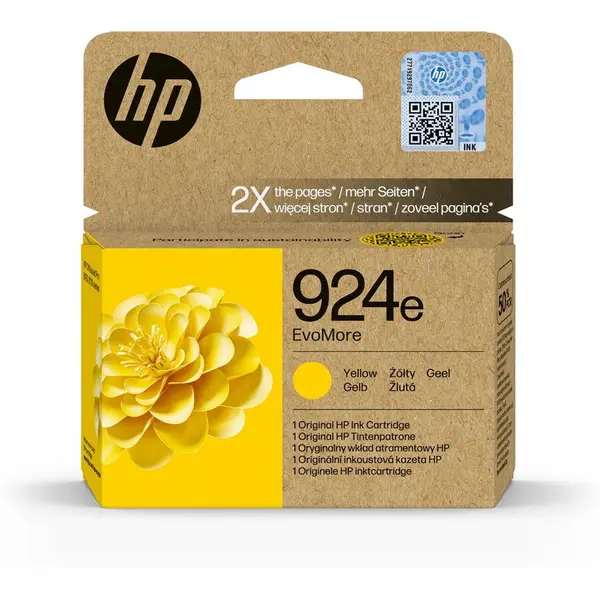 HP HP 924e EvoMore Yellow Original Ink Cartridge