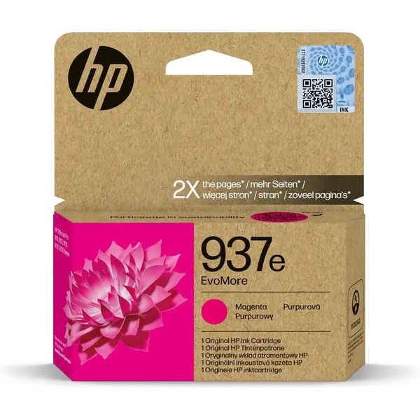 HP HP 937e EvoMore Magenta Original Ink Cartridge