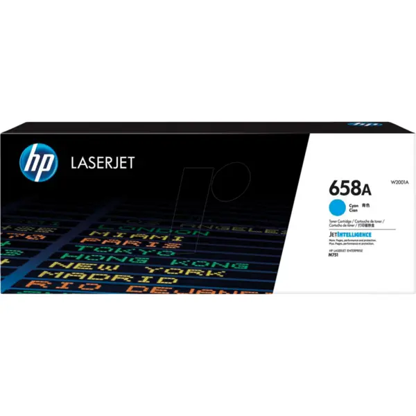 HP HP CARTUS TONER CYAN NR.658A W2001A 6K ORIGINAL HP LASERJET ENTERPRISE M751DN