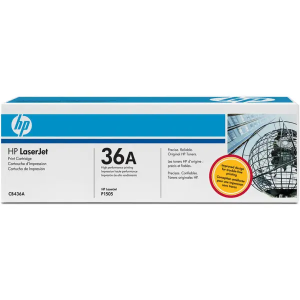 HP HP CB436A BLACK TONER CARTRIDGE