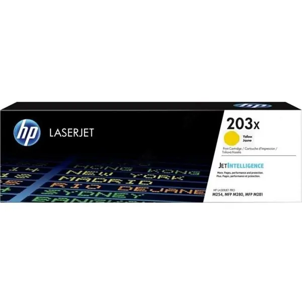 HP HP CF542X Toner HP 203X yellow 2500 pgs HP M254/M280/M281