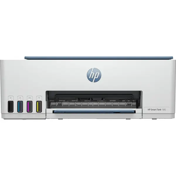 HP HP Smart Tank Imprimanta 585 All-in-One, Acasa si biroul de acasa, Imprimare, copiere, scanare, Wireless; rezervor de imprimanta de mare volum; imprimare de la telefon sau tableta; scanare in PDF, A4