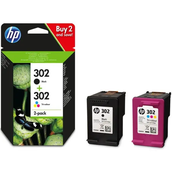 HP HP X4D37AE Bundle HP 302 Black/Tri-colour