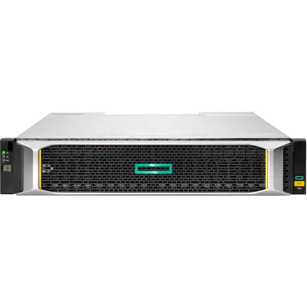 HP HPE MSA 2060, HDD+SSD, 5 kilograme, Cabinet metalic (2U), Argint, Negru