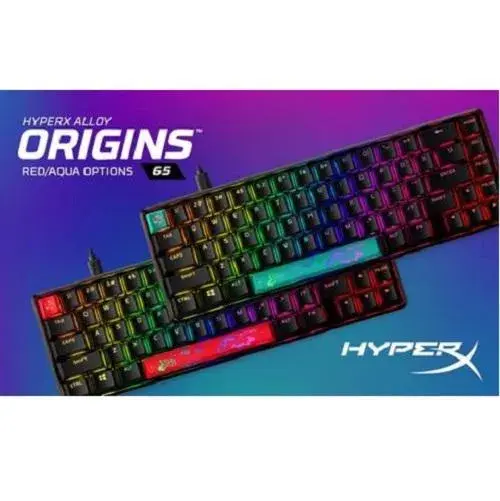 HP HYPERX ALLOY 65 AQUA KEYBOARD RGB HP HYPERX ALLOY 65 AQUA KEYBOARD RGB