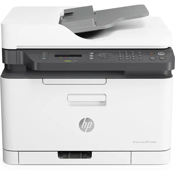HP Imprimanta FL, HP, Color Laser MFP 179fwg, 4in1, A4 USB LAN WiFi, Alb/Negru
