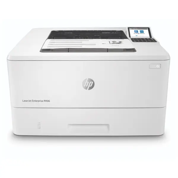 HP Imprimanta HP M406DN Laser, Monocrom, Format A4, Duplex, Retea