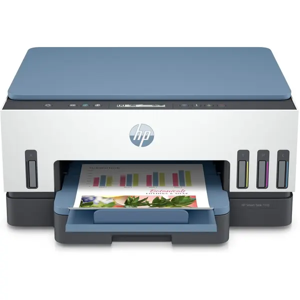 HP Imprimanta multifunctionala HP Smart 7006, All-in-One, Cerneala, Color, A4, 4800 x 1200 dpi, 15 ppm, Wi-Fi