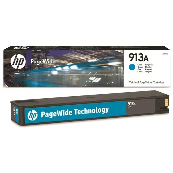 HP Ink HP 913A cyan | 3000 pg | HP PageWide 352 / 452 / 377 / 477