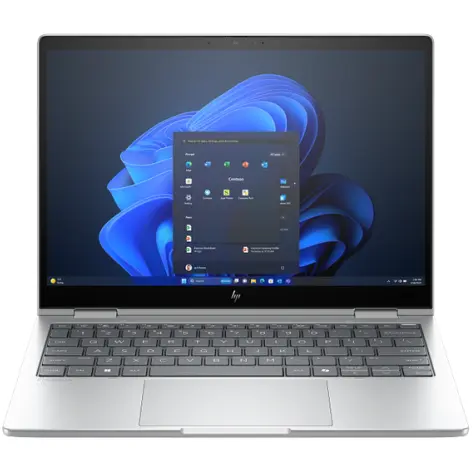 HP Laptop 2in1 HP EliteBook 8 Flip G1i, Procesor Intel Core Ultra 7 255U, 13.3 inch, WUXGA, Touch, RAM 32GB, SSD 1TB, Intel Graphics, 5G, Windows 11 Pro, Argintiu