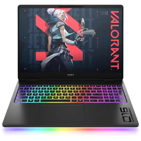 HP Laptop Gaming HP Omen 16-ak0010nn, procesor AMD Ryzen™ AI 7 350 pana la 5.0GHz, 16 inch, 2.5K, 16GB DDR5 RAM, 1TB SSD, NVIDIA® GeForce RTX™ 5070 Ti 12GB GDDR7, Free DOS, Negru