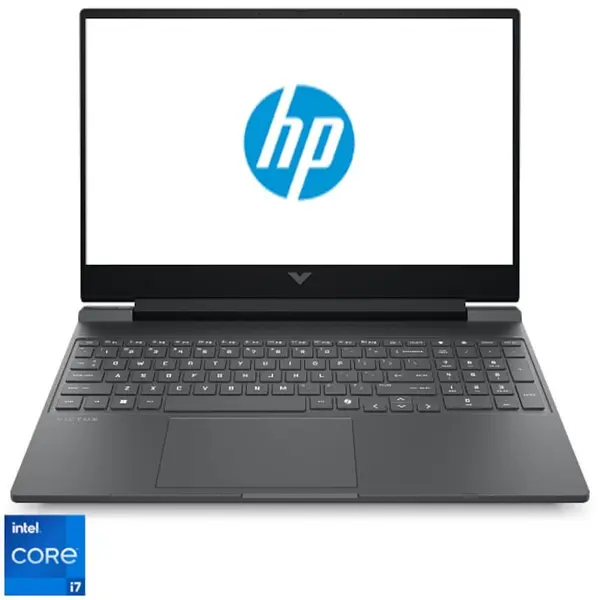 HP Laptop Gaming HP VICTUS 15-fa2100nn cu procesor Intel® Core™ i7-13620H pana la 4.9GHz, 15.6, Full HD, 24GB DDR5 RAM, 1TB SSD, NVIDIA® GeForce RTX™ 5060 8GB GDDR7, Free DOS, Mica Silver