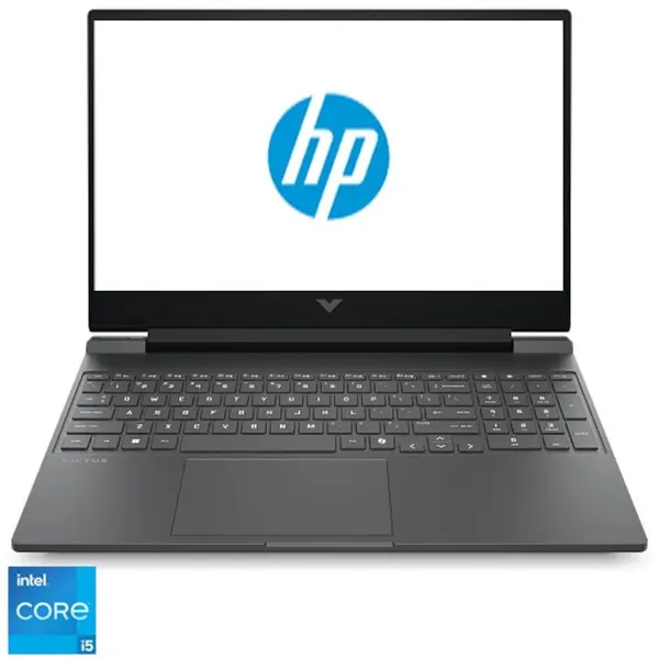 HP Laptop Gaming HP VICTUS 15-fa2110nn cu procesor Intel® Core™ i5-14450HX pana la 4.8GHz, 15.6, Full HD, 24GB DDR5 RAM, 1TB SSD, NVIDIA® GeForce RTX™ 4050 6GB GDDR6, Free DOS, Mica Silver