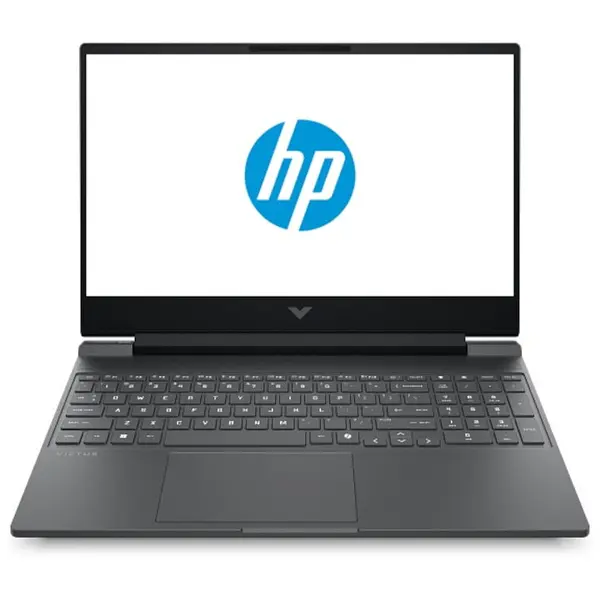 HP Laptop Gaming HP VICTUS 15-fb3040nn cu procesor AMD Ryzen™ AI 5 340 pana la 4.8GHz, 15.6, Full HD, 24GB DDR5 RAM, 1TB SSD, NVIDIA® GeForce RTX™ 5050 8GB GDDR7, Free DOS, Mica Silver