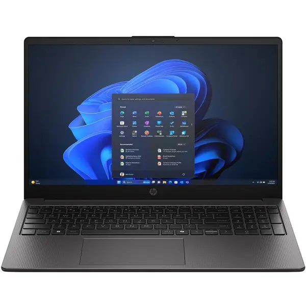 HP Laptop HP 250R G10 cu procesor Intel Core 5 120U, 15.6 inch, Full HD, 8GB RAM, 512GB SSD, Intel Graphics, Free DOS, Gri