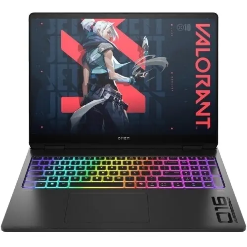 HP Laptop HP OMEN Max 16-ah0005nn, Intel Core Ultra 7 255HX, 16 inch, RAM 64GB, SSD 1TB, nVidia GeForce RTX 5080 16GB, Free DOS, Negru