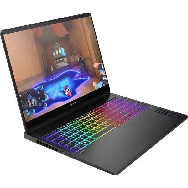 HP Laptop HP Omen MAX 16-ah0216nw, Intel Core Ultra 9 275HX, 16 inch, RAM 64 GB, SSD 1 TB, GeForce RTX 5090, Windows 11, Negru